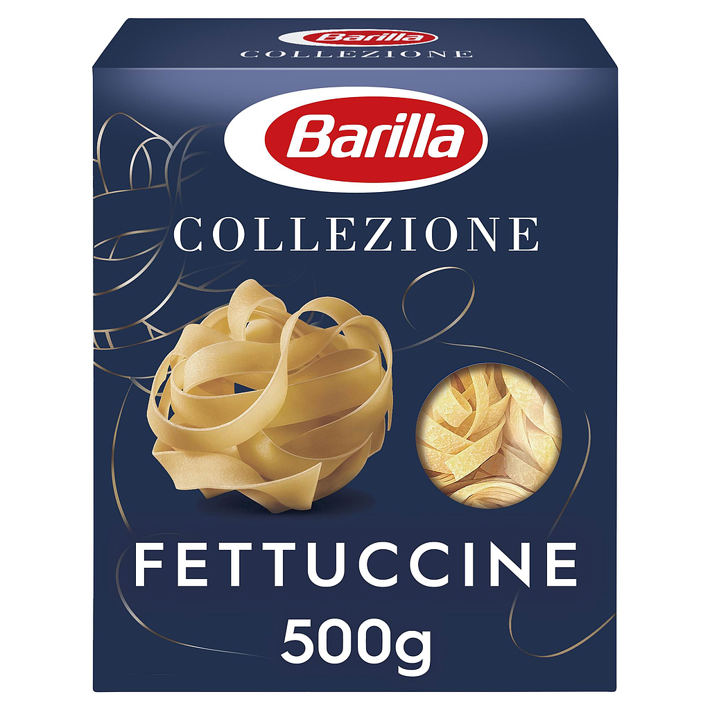 Макарони BARILLA FETTUCCINE без яйця, гнізда, 500г,12шт/ящ