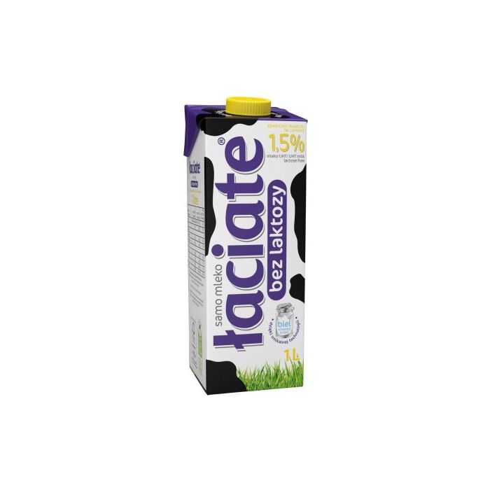 Молоко Laciate без лактози 1.5% 1L(12шт\ящ)