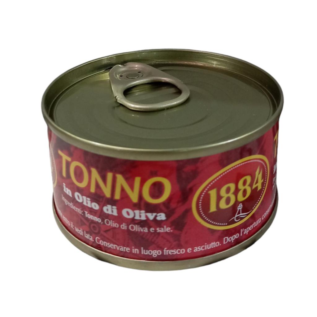 Тунець TONNO OLIVE OIL 1884, 80g (6шт/ящ)