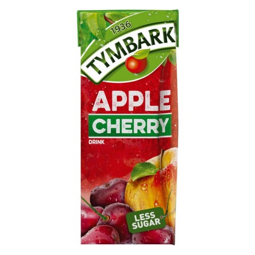Напій Tymbark 0,2 л яблуко-вишня, 27 шт/ящ