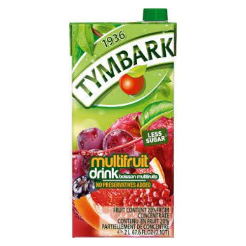 Напій Tymbark 2 л червоний мультивітамін, 6 шт/ящ