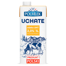 Молоко POLMLEK 2,0%, 12шт/ящ