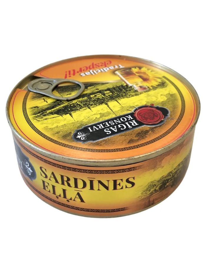 Сардина в олії Zentenes, 240 г (48 шт/ящ.)