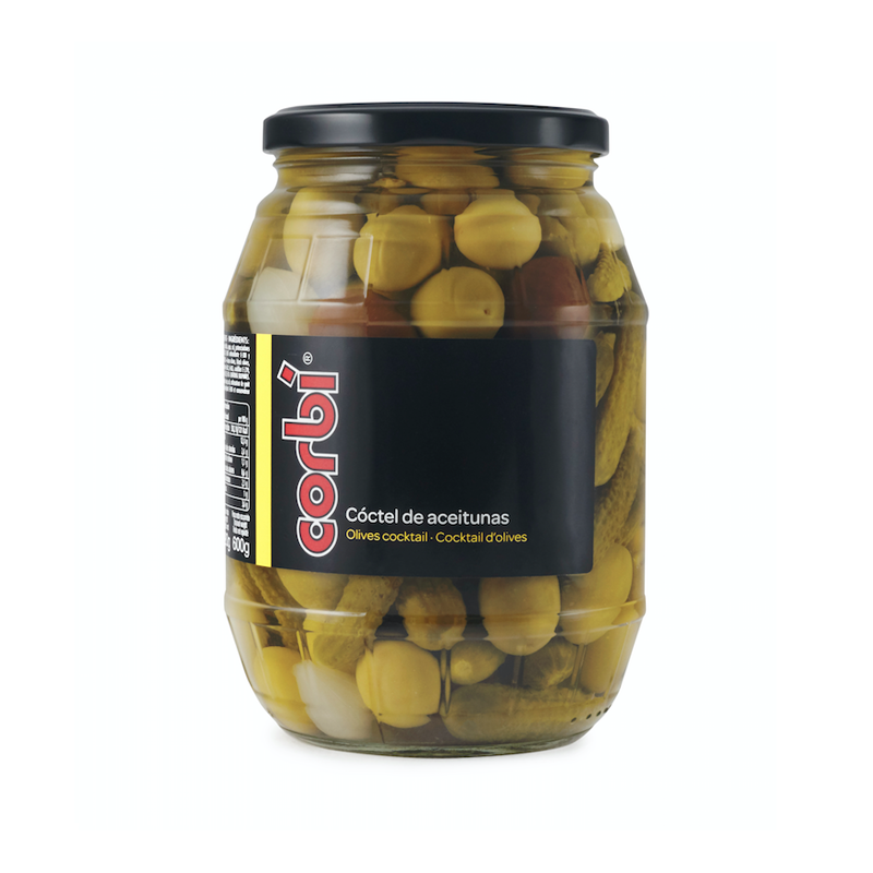 Оливки Corbi coctel aceitunas 835гр 6/шт