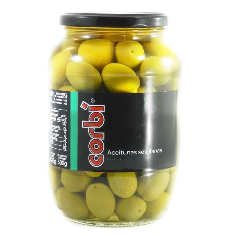 Оливки Corbi Sevillana 835гр 6/шт