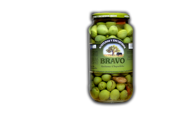 Оливки Bravo Chupadedos Пальчики 1000 г,(суха вага 550 г) 6 шт/ящ, шт