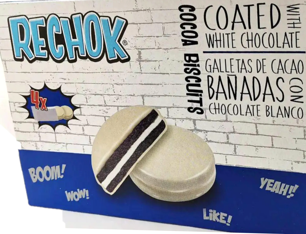 Печиво Arluy Rechoc oreo білий шоколад 150 гр. 20 шт/ящ