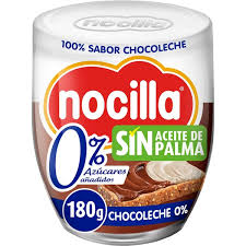 Шоколадна паста Nocilla мол.шок 0% цукру Duo 190 гр. 12/шт