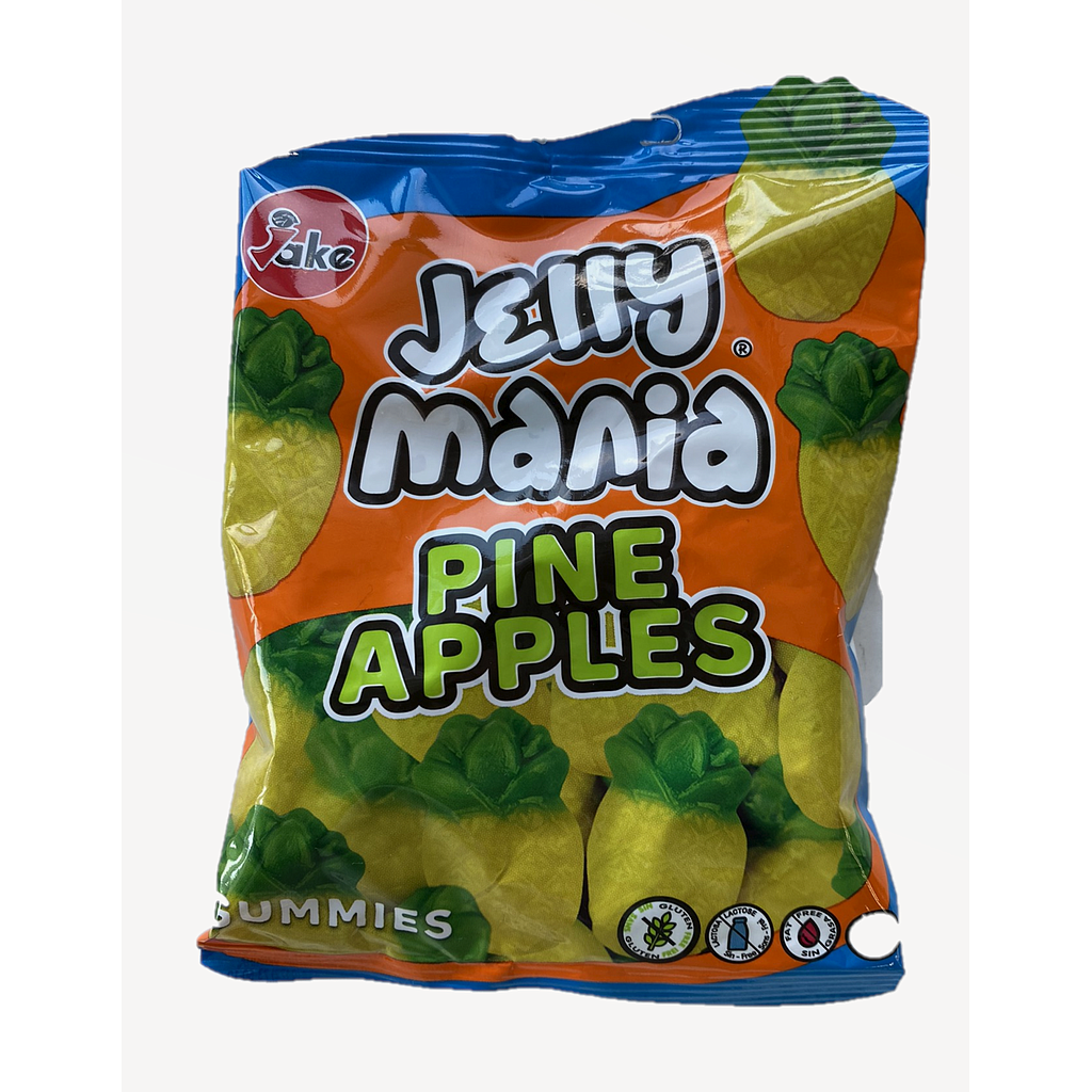 Jake желейні цукерки Ананаси 100 гр., 18 шт/ящ.