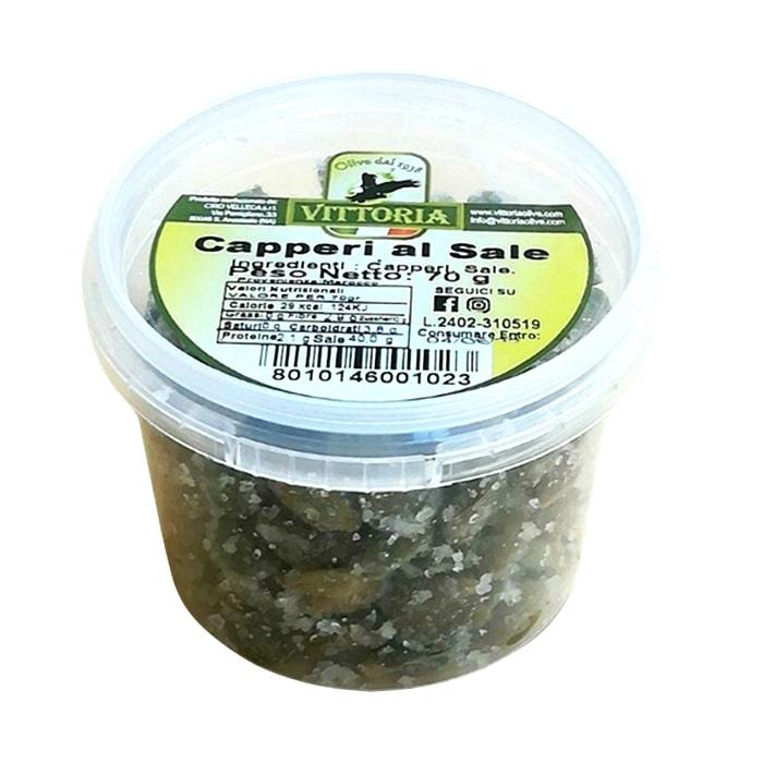 Каперси Vittoria  Capperi al sale, 70г, 30шт/ящ