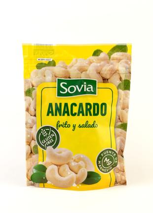 SOVIA Кеш'ю смажений солений 150 гр 24/шт