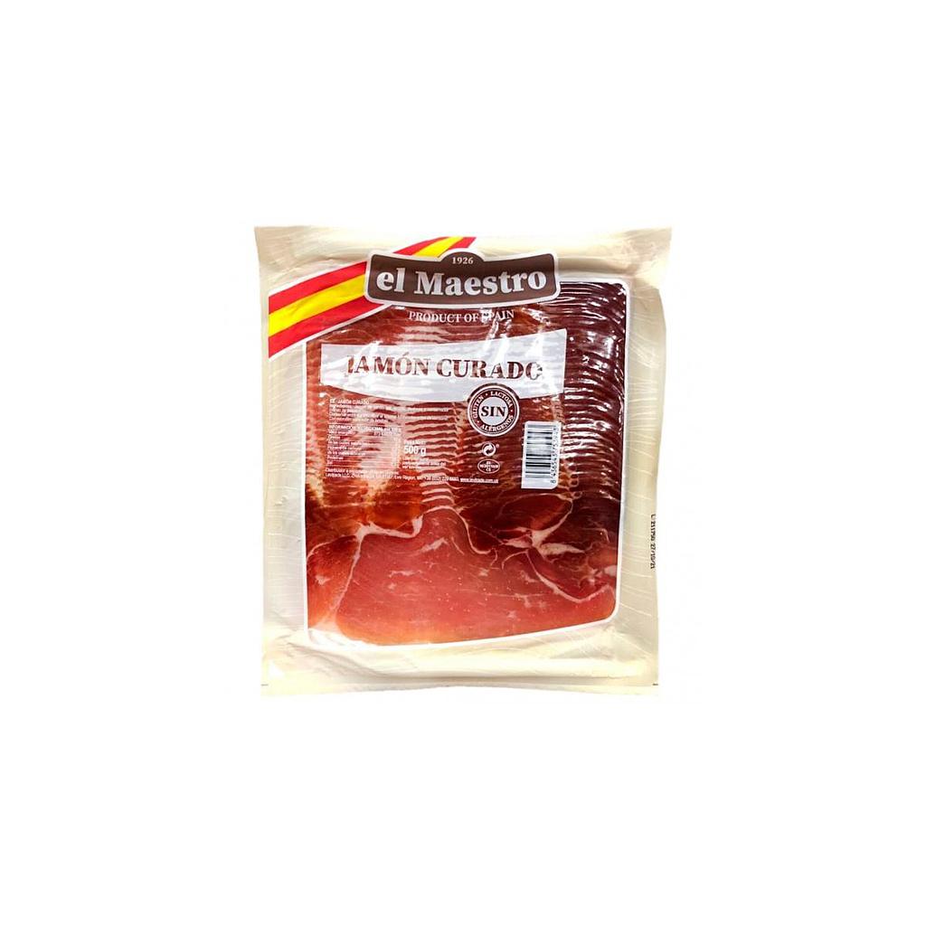 Хамон Maestro JAMON Curado Locheando, нарізка, 500г, 7шт/ящ