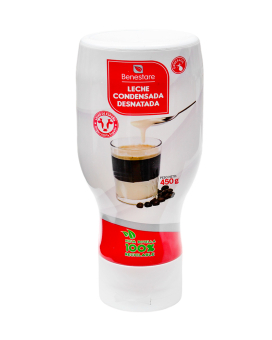 Згущене молоко Benestare  знежирене 450гр 12/шт