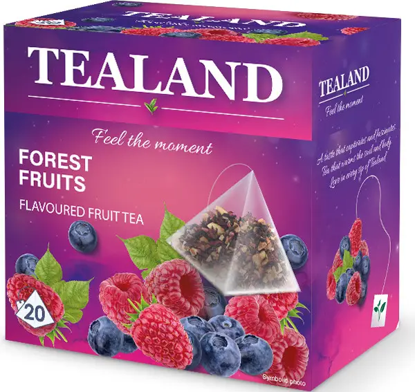 Чай фруктовий TEALAND FOREST FRUIT лісова ягода в пірамідках 10 шт/ящ