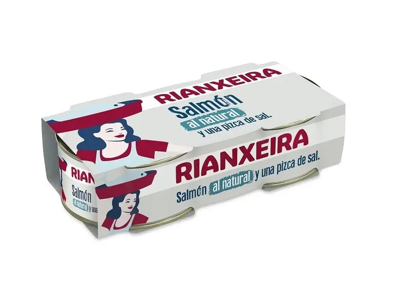 Лосось Rianxeira 80г у власному соці 48/шт