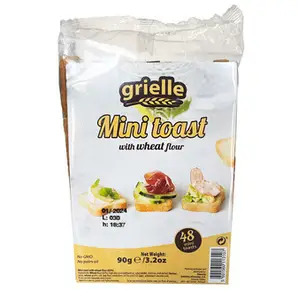 Мінітости Grielle з пшеничного борошна, 90г, 10 шт/ящ