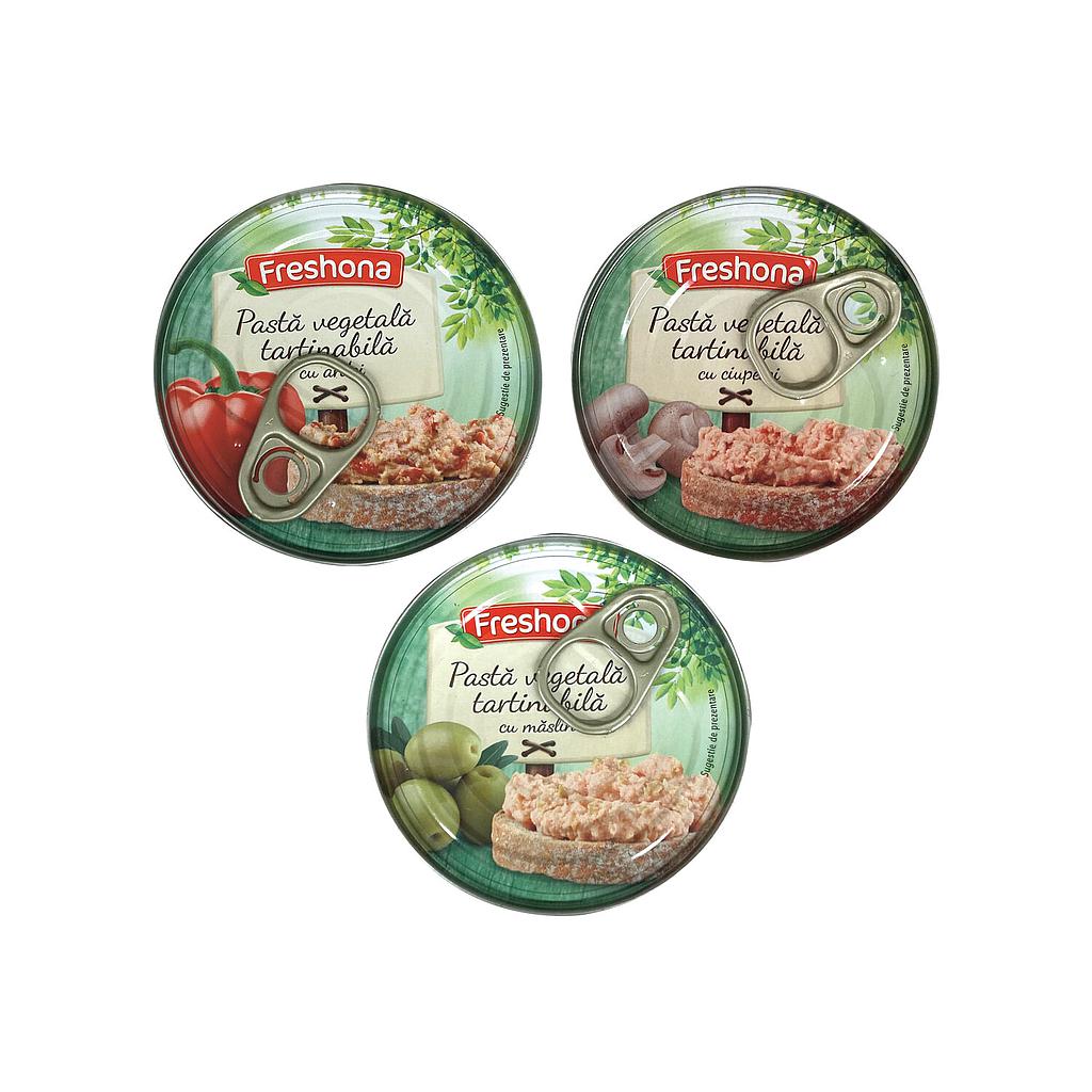 Паштет пісний FRESHONA з оливкою 120g(48шт\ящ)