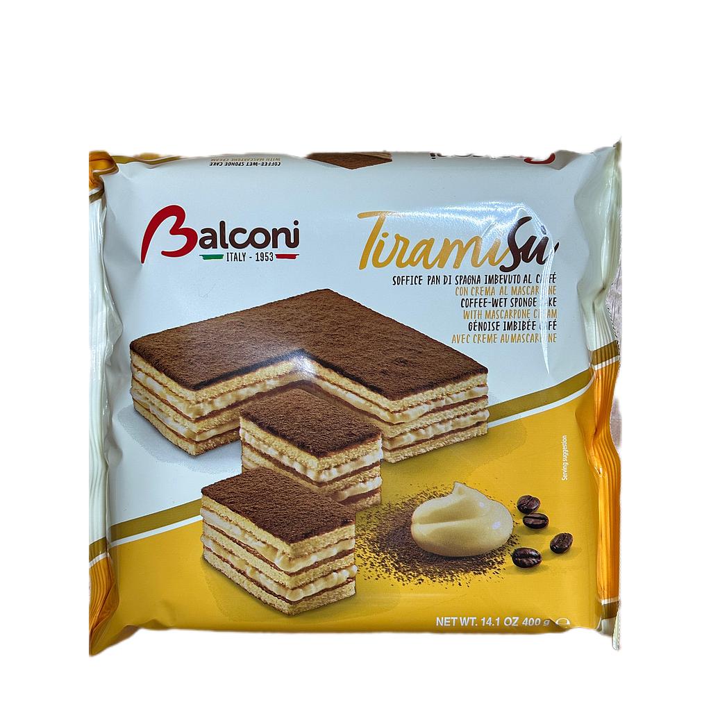 Торти Balconi Tiramisu (тірамісу) 400г 6шт/ящ