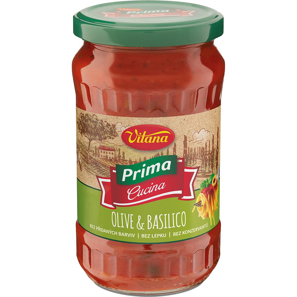 Vitana соус Olive and Basil 350г