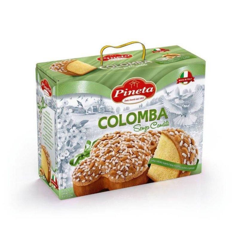 Паска Deco PINETA Colomba Senza Canditi без цукатів, 800г, 10шт/ящ