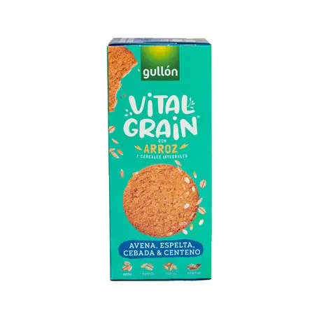 Печиво GULLON Vitalgrain вівсяне зі спельтою 250г, 12шт/ящ