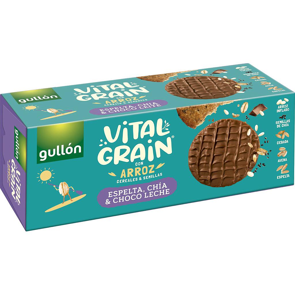 Печиво GULLON Vitalgrain шоколад, спельта та чіа 310г, 15шт/ящ