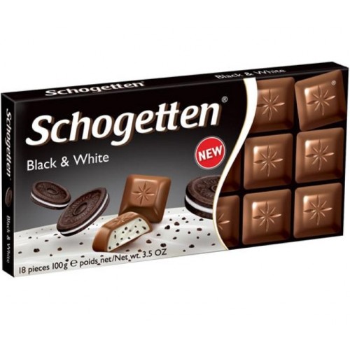 Schogetten black &amp; White 100g