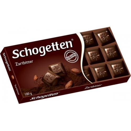 Шоколад Schogetten dark chocolate 100g