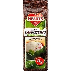 Капучіно IRISH CREAM 1KG HEARTS 10шт\ящ