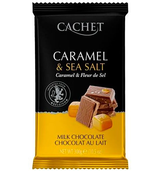 Cachet caramel &amp; sea salt 300g