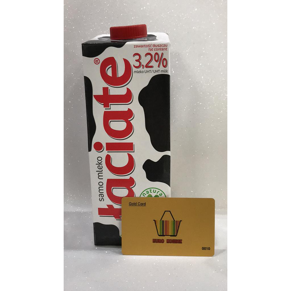  Молоко Laciate 3.2% 1л (12шт\ящ)