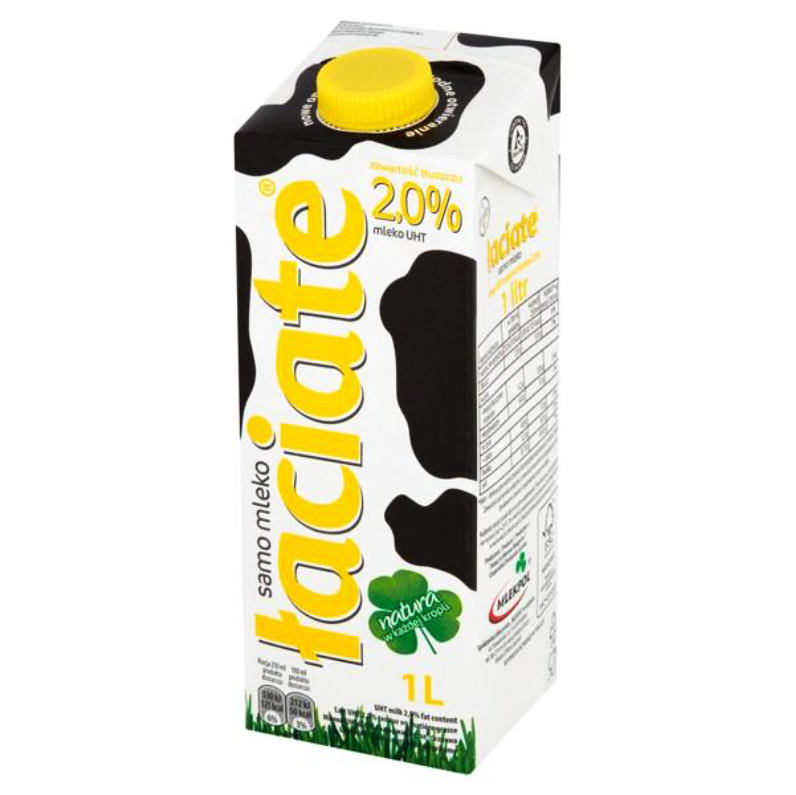 Молоко Laciate 2.0% 1L