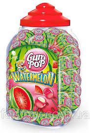 Gum pop Watermelon На паличці 100шт (4)
