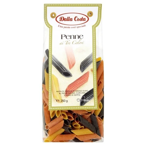 Penne ai tre colori 250g Dalla Costa