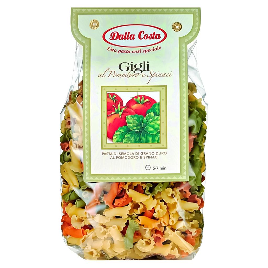 Gigli al pomodoro e spinaci 250g Dalla Costa
