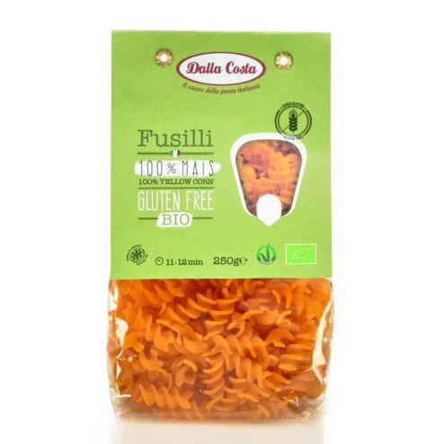 Fusilli Gluten free BIO 250g Dalla Costa