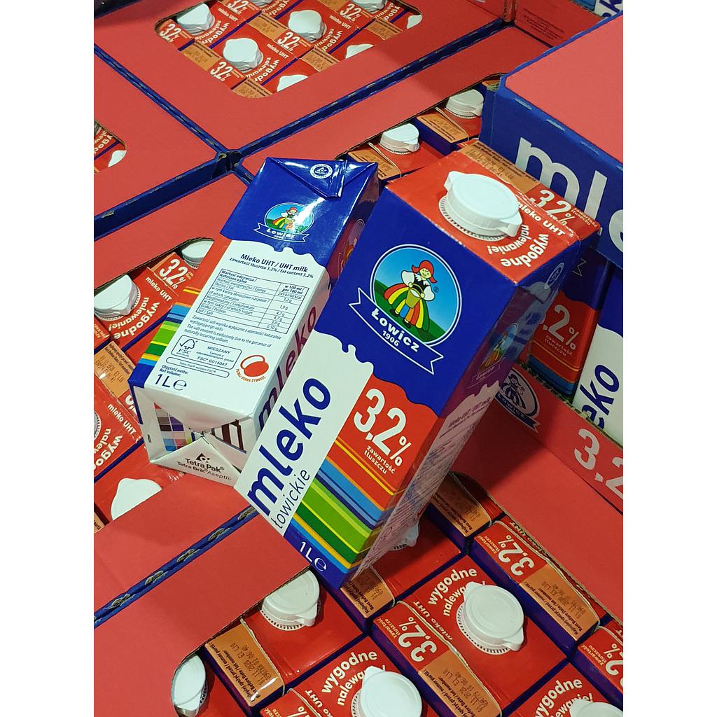 Lowicz mleko 3.2% 1L