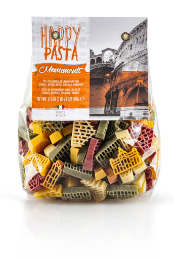 Monumenti 500g Happy pasta
