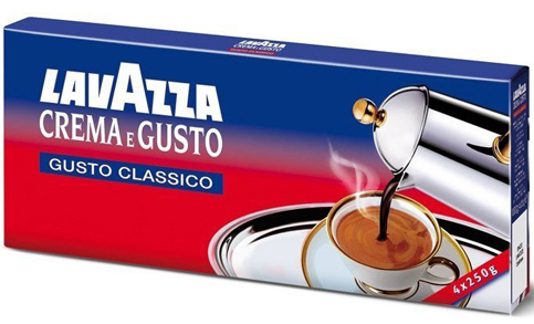 Lavazza crema e gusto Classico мелена (4x250g)