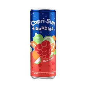 Напій газований CAPRI-SUN Bubbles
Raspberry малина 0,33л 12шт/ящ
