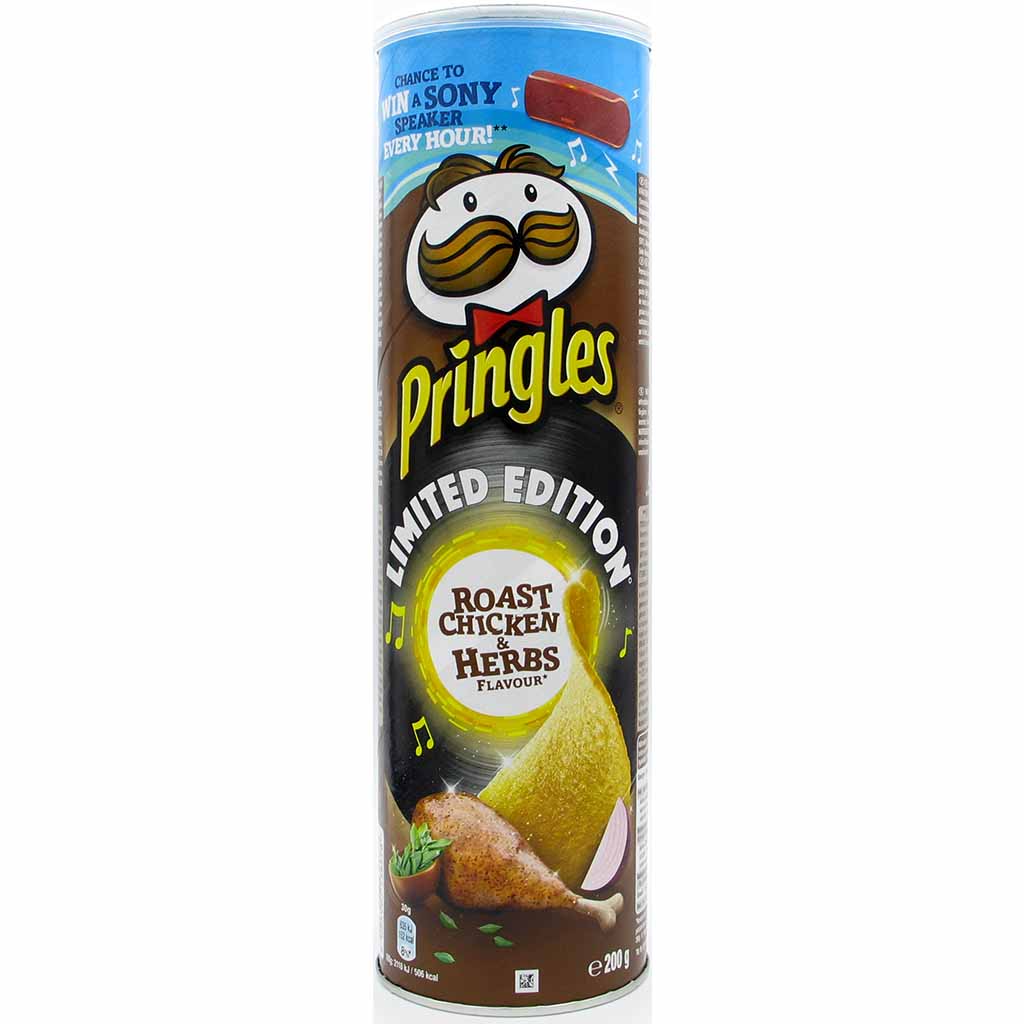 Pringles roast chicken&amp;herbs 200g