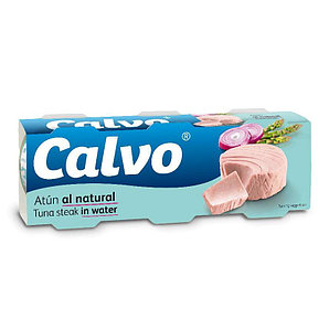 Тунець Calvo в соняшниковій олії 80г(24шт\ящ)
