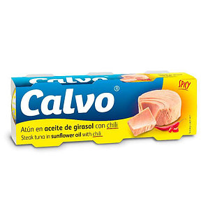 Тунець Calvo чілі 80грам ПО ШТ.