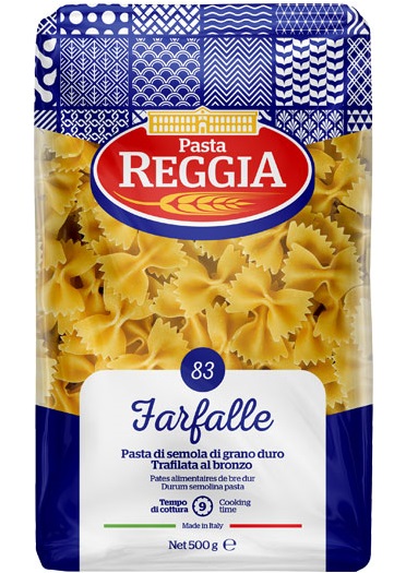 Макаронні вироби Farfalle Reggia 500гр. #83