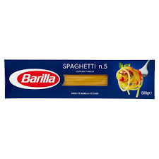 Макарони BARILLA 5 SPAGHETTI 500г, 24шт/ящ