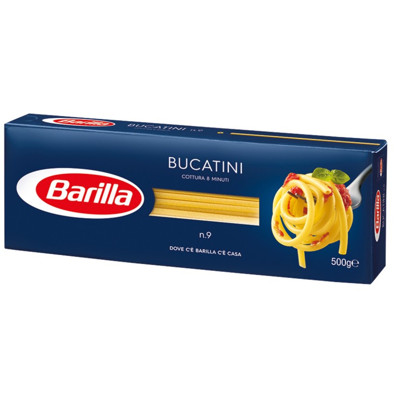 Макарони Barilla 9 BUCATINI вермішель, 500г, 24шт/ящ