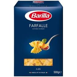 Макарони BARILLA 65 FARFALLE бантики, 500г, 12шт/ящ