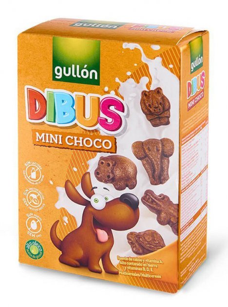 Печиво GULLON Hookies Mini Cacao, 250г, 12шт/ящ
