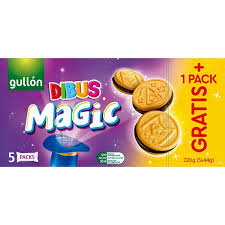 Печиво GULLON DIBUS Magic, 220г, 10шт/ящ