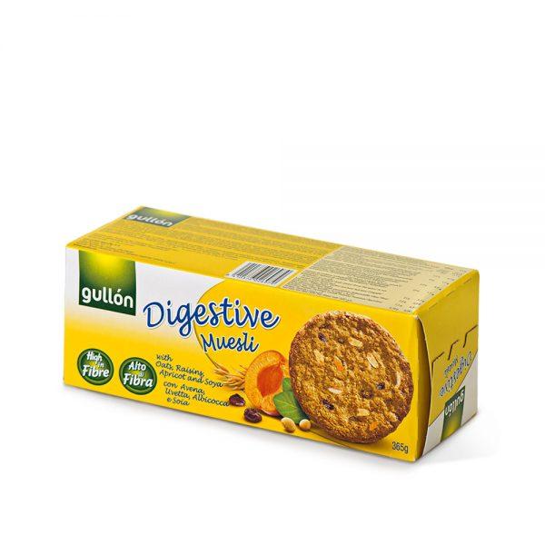 Печиво GULLON Digestive Muesli 365г, 15 шт/ящ